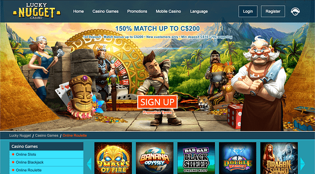 IMG - Lucky Nugget - Promotions and Free spins