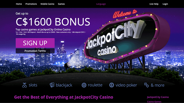 Jackpot City Promotions