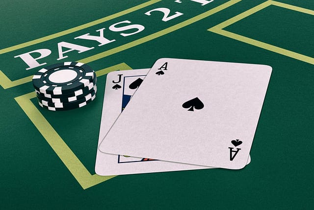 Blackjack at online casino